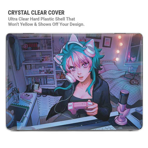 Anime Catgirl Gamer Nerd by Ivy Dolamore MacBook Air 15in (2023-2025) Case plus Skin